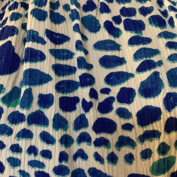 LILLY PULITZER Nita off shoulder top BlueTang Gang - Picture 3 of 8